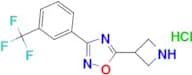 5-azetidin-3-yl-3-[3-(trifluoromethyl)phenyl]-1,2,4-oxadiazole hydrochloride