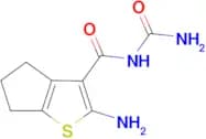 2-amino-N-carbamoyl-5,6-dihydro-4H-cyclopenta[b]thiophene-3-carboxamide