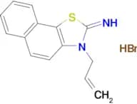 3-allylnaphtho[2,1-d]thiazol-2(3H)-imine hydrobromide