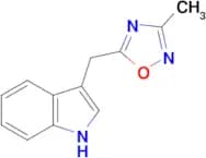 3-[(3-methyl-1,2,4-oxadiazol-5-yl)methyl]-1H-indole