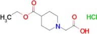 [4-(ethoxycarbonyl)piperidin-1-yl]acetic acid hydrochloride