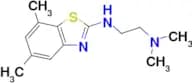 N’-(5,7-dimethyl-1,3-benzothiazol-2-yl)-N,N-dimethylethane-1,2-diamine