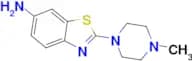 2-(4-methylpiperazin-1-yl)-1,3-benzothiazol-6-amine