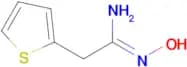 N’-hydroxy-2-(2-thienyl)ethanimidamide
