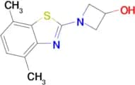 1-(4,7-dimethylbenzo[d]thiazol-2-yl)azetidin-3-ol