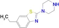 6-ethyl-2-piperazin-1-yl-1,3-benzothiazole