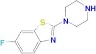 6-Fluoro-2-piperazin-1-yl-1,3-benzothiazole