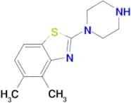 4,5-dimethyl-2-piperazin-1-yl-1,3-benzothiazole