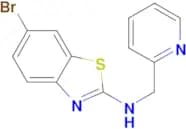6-bromo-N-(pyridin-2-ylmethyl)benzo[d]thiazol-2-amine
