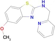 5-methoxy-N-(pyridin-2-ylmethyl)-1,3-benzothiazol-2-amine