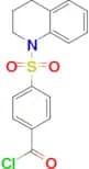 4-((3,4-dihydroquinolin-1(2H)-yl)sulfonyl)benzoyl chloride
