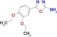5-(3,4-diethoxyphenyl)-1,3,4-oxadiazol-2-amine