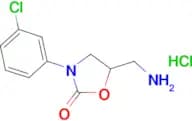 5-(Aminomethyl)-3-(3-chlorophenyl)-1,3-oxazolidin-2-one hydrochloride