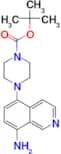 Tert-Butyl 4-(8-amino-5-isoquinolinyl)-1-piperazinecarboxylate