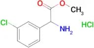 methyl amino(3-chlorophenyl)acetate hydrochloride