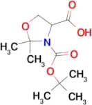 3-(tert-butoxycarbonyl)-2,2-dimethyl-1,3-oxazolidine-4-carboxylic acid