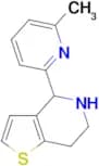 4-(6-methylpyridin-2-yl)-4,5,6,7-tetrahydrothieno[3,2-c]pyridine