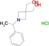 [1-(1-phenylethyl)azetidine-3,3-diyl]dimethanol hydrochloride