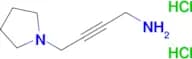 (4-pyrrolidin-1-ylbut-2-yn-1-yl)amine dihydrochloride
