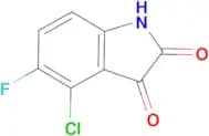 4-chloro-5-fluoro-1H-indole-2,3-dione