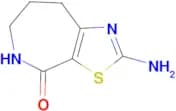2-amino-5,6,7,8-tetrahydro-4H-thiazolo[5,4-c]azepin-4-one