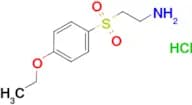 {2-[(4-ethoxyphenyl)sulfonyl]ethyl}amine hydrochloride