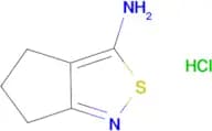 5,6-dihydro-4H-cyclopenta[c]isothiazol-3-amine hydrochloride
