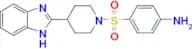 (4-{[4-(1H-benzimidazol-2-yl)piperidin-1-yl]sulfonyl}phenyl)amine