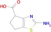2-Amino-5,6-dihydro-4H-cyclopenta[d][1,3]thiazole-4-carboxylic acid