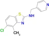 5-chloro-4-methyl-N-(pyridin-4-ylmethyl)benzo[d]thiazol-2-amine