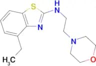 4-ethyl-N-(2-morpholin-4-ylethyl)-1,3-benzothiazol-2-amine