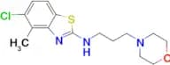 5-chloro-4-methyl-N-(3-morpholinopropyl)benzo[d]thiazol-2-amine