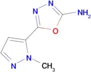 5-(1-methyl-1H-pyrazol-5-yl)-1,3,4-oxadiazol-2-amine