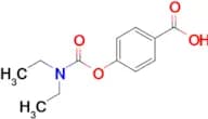 4-[(Diethylcarbamoyl)oxy]benzoic acid