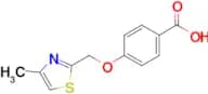 4-[(4-methyl-1,3-thiazol-2-yl)methoxy]benzoic acid