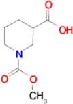 1-(methoxycarbonyl)piperidine-3-carboxylic acid