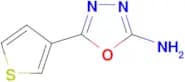5-(3-thienyl)-1,3,4-oxadiazol-2-amine