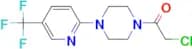 1-(chloroacetyl)-4-[5-(trifluoromethyl)pyridin-2-yl]piperazine