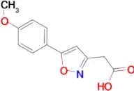 [5-(4-methoxyphenyl)isoxazol-3-yl]acetic acid
