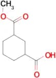 3-(methoxycarbonyl)cyclohexane-1-carboxylic acid