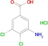 3-amino-4,5-dichlorobenzoic acid hydrochloride