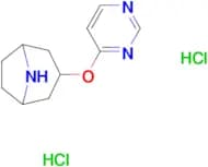 3-(pyrimidin-4-yloxy)-8-azabicyclo[3.2.1]octane dihydrochloride