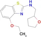 4-ethoxy-N-(tetrahydrofuran-2-ylmethyl)-1,3-benzothiazol-2-amine