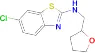 6-chloro-N-(tetrahydrofuran-2-ylmethyl)-1,3-benzothiazol-2-amine