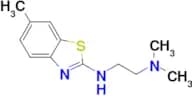 N,N-dimethyl-N’-(6-methyl-1,3-benzothiazol-2-yl)ethane-1,2-diamine