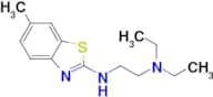N,N-diethyl-N’-(6-methyl-1,3-benzothiazol-2-yl)ethane-1,2-diamine