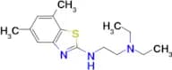 N’-(5,7-dimethyl-1,3-benzothiazol-2-yl)-N,N-diethylethane-1,2-diamine