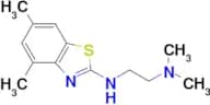 N’-(4,6-dimethyl-1,3-benzothiazol-2-yl)-N,N-dimethylethane-1,2-diamine