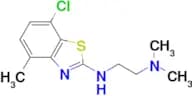 N’-(7-chloro-4-methyl-1,3-benzothiazol-2-yl)-N,N-dimethylethane-1,2-diamine