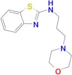 N-(3-morpholin-4-ylpropyl)-1,3-benzothiazol-2-amine